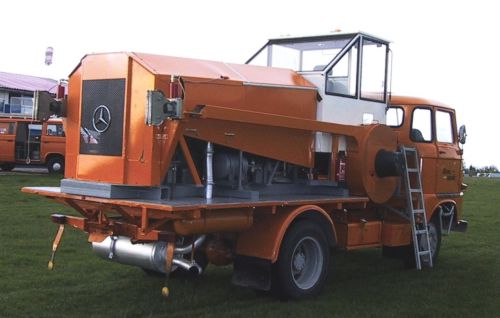 Olsen Winde 2000 Eigenbau auf IFA W50 Baujahr 2000